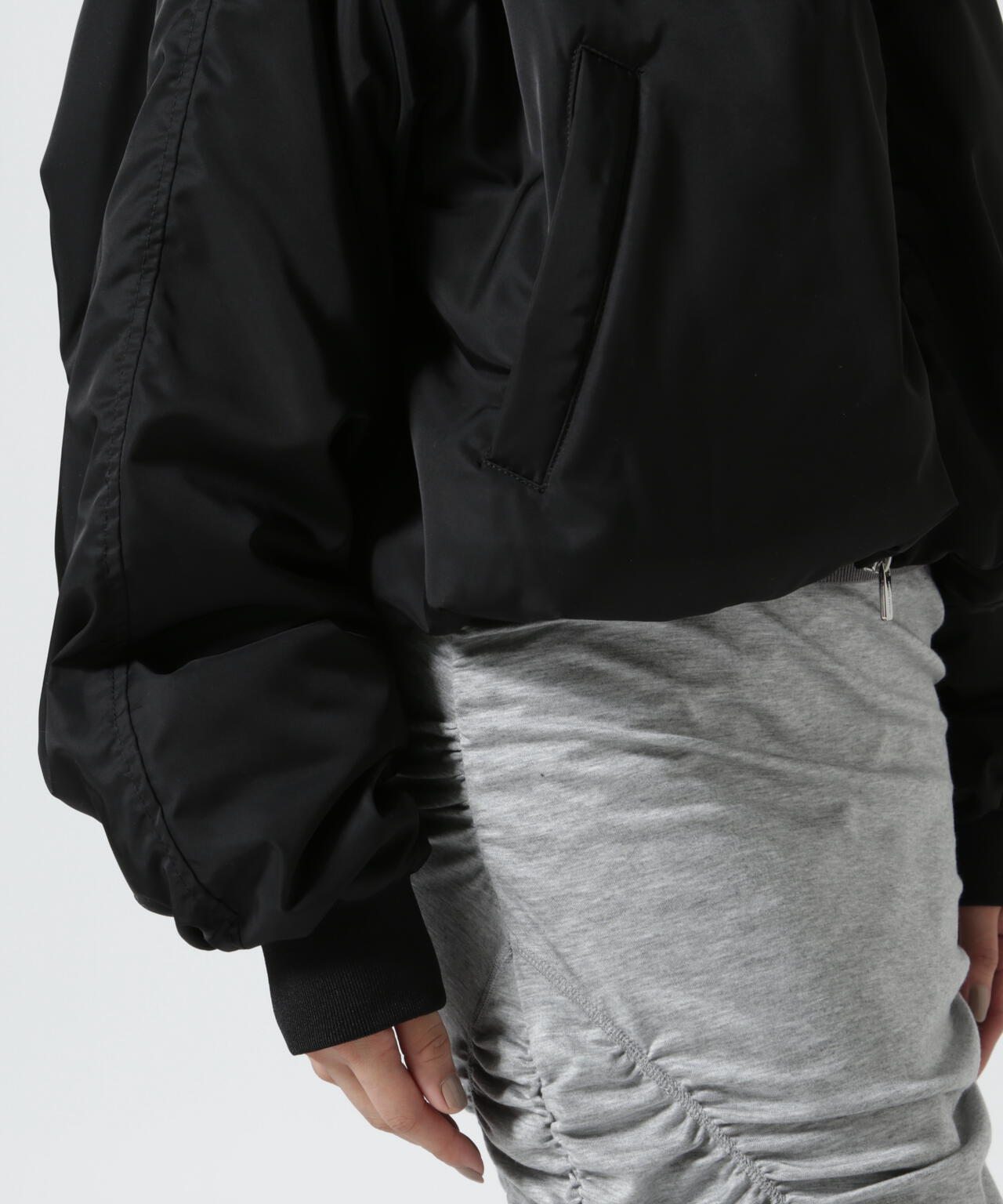 MAISON SPECIAL/メゾンスペシャル/Shoulder Zip Nylon Blouson | ROYAL 