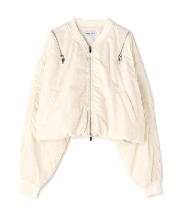 MAISON SPECIAL/メゾンスペシャル/Shoulder Zip Nylon Blouson