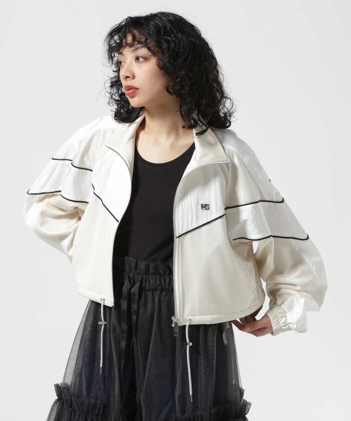 MAISON SPECIAL/メゾンスペシャル/Cropped Track Jacket 