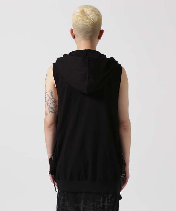 KMRii/ケムリ/Black Raven Vest 05