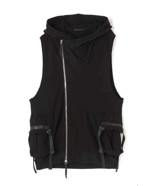 KMRii/ケムリ/Black Raven Vest 05