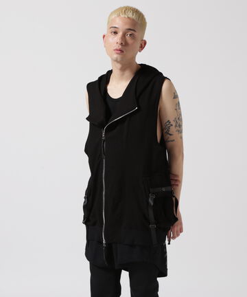 KMRii/ケムリ/Black Raven Vest 05