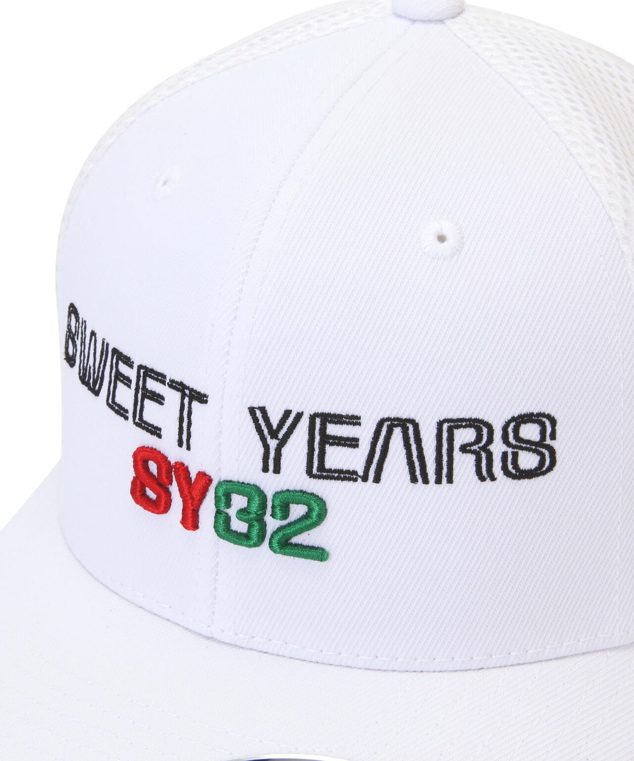 SY32 by SWEET YEARS/HALF MESH CAP