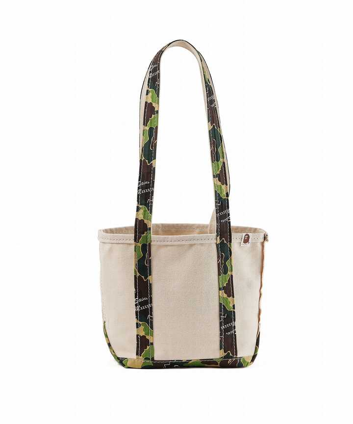 SAINT MICHAEL/セントマイケル×ア・ベイシング・エイプ/TOTE BAG/SMALL  