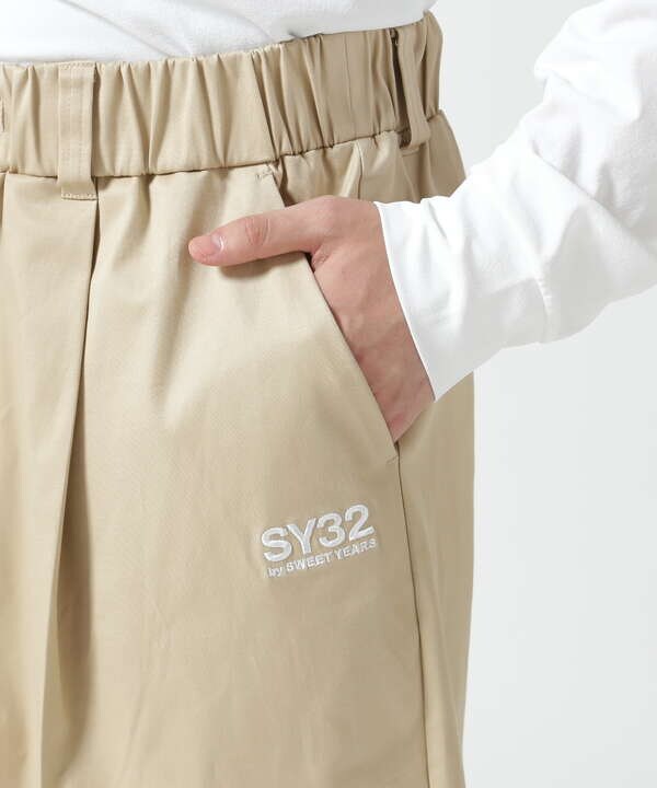 SY32 by SWEETYEARS/COTTON WIDE PANTS