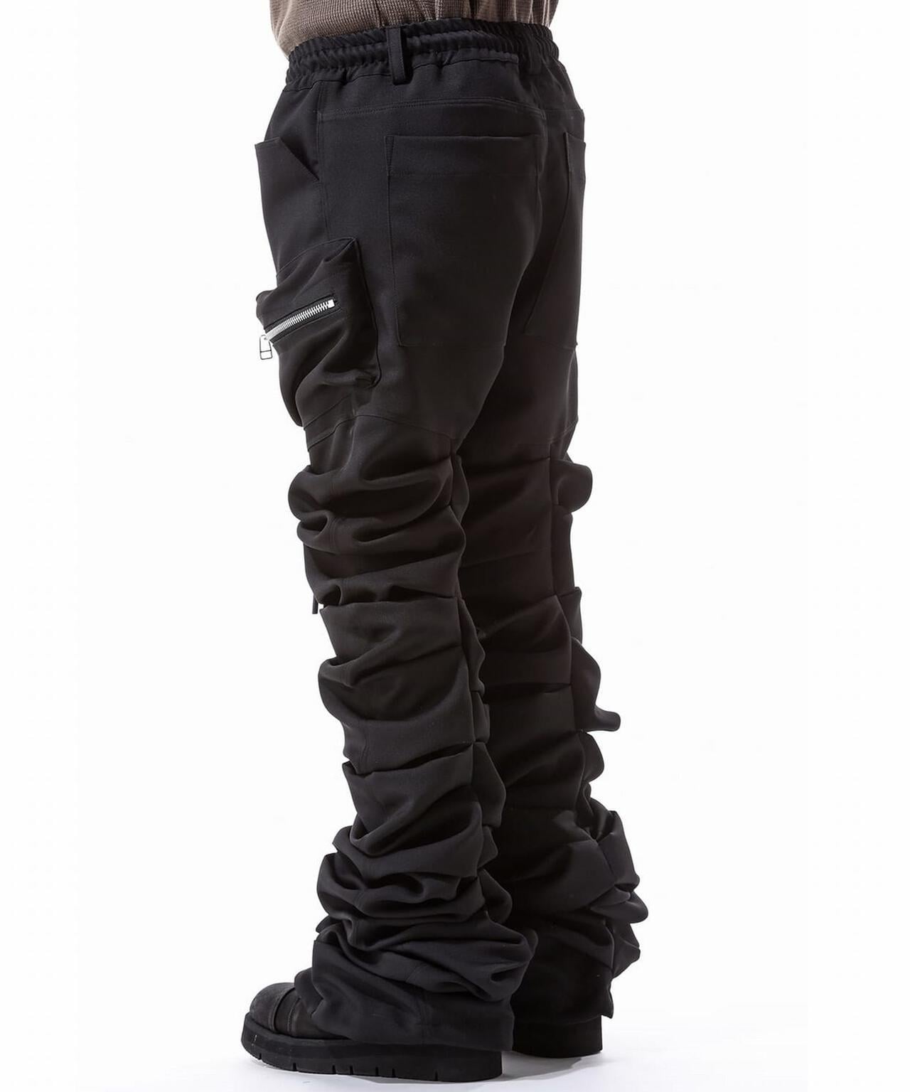 A.F ARTEFACT/Twill Monster Tuck Flare Baggy Pants | ROYAL FLASH ( ロイヤルフラッシュ  ) | US ONLINE STORE（US オンラインストア）