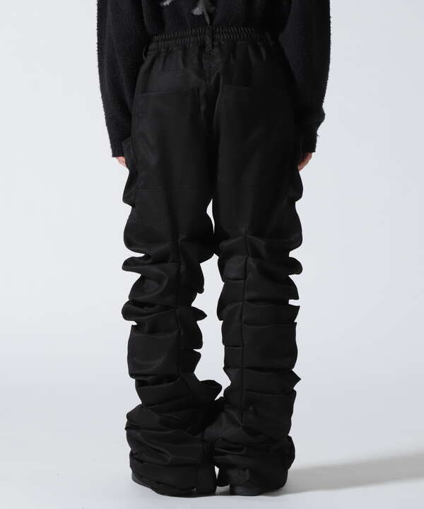 A.F ARTEFACT/Twill Monster Tuck Flare Baggy Pants