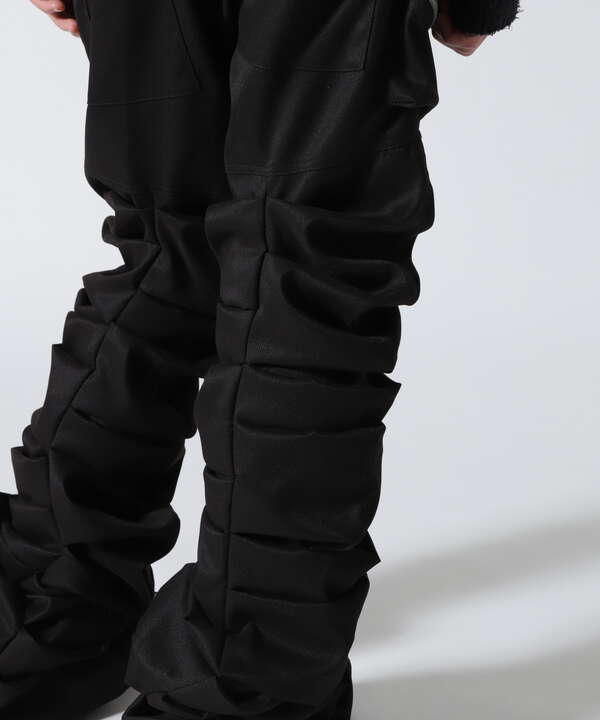 A.F ARTEFACT/Twill Monster Tuck Flare Baggy Pants