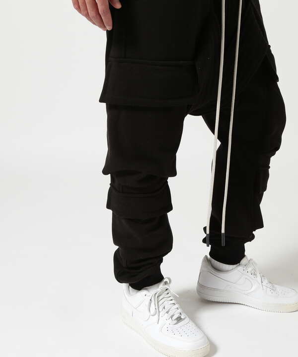 A.F ARTEFACT/Bomber Heat Belt CargoSarouel Pants