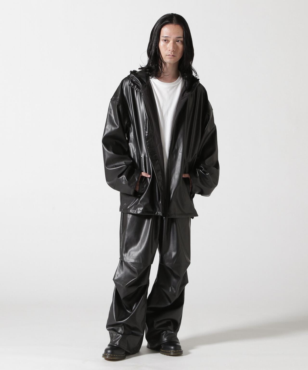 FR(13)NDS/フレンズ/FAKE LEATHER SNOW PANTS