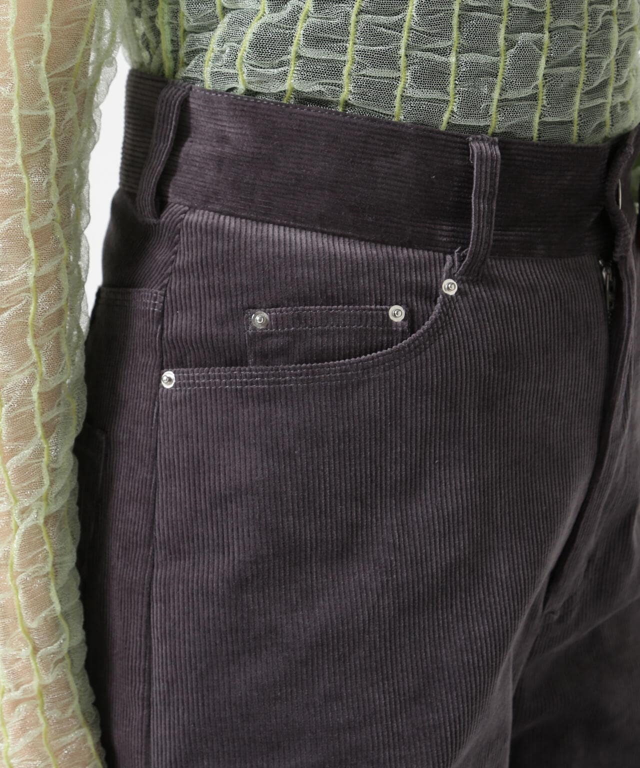 MAISON SPECIAL/メゾンスペシャル/Corduroy Cargo Pants