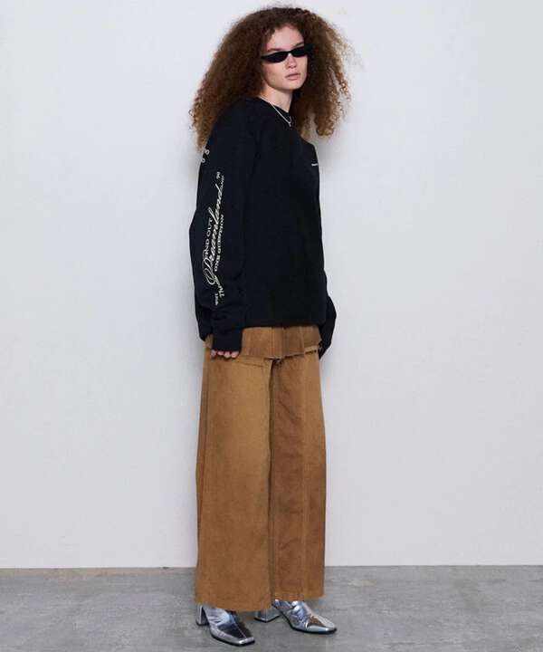 MAISON SPECIAL/メゾンスペシャル/Pleated Skirt Layered Pants