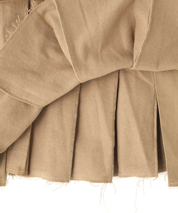 MAISON SPECIAL/メゾンスペシャル/Pleated Skirt Layered Pants