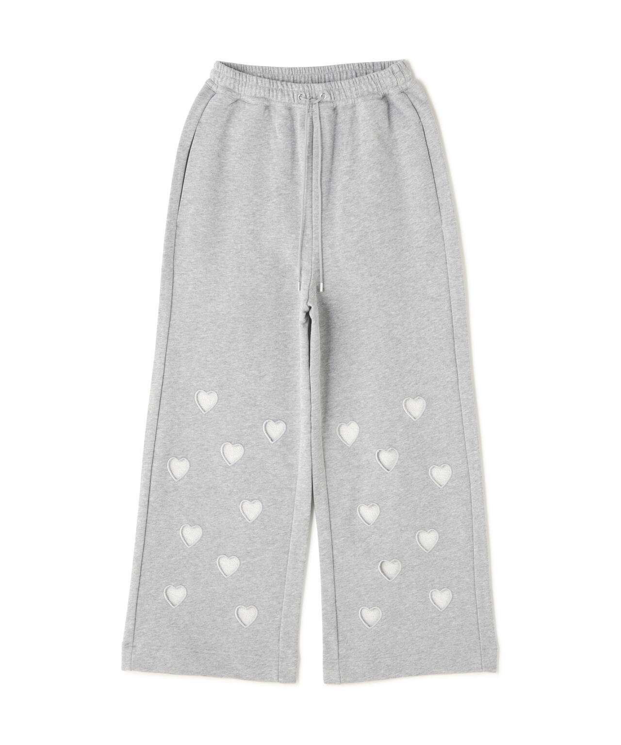 MAISON SPECIAL/Many Heart Cutouts Sweatpants