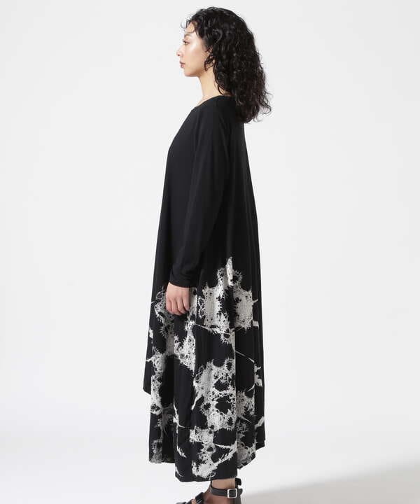 KMRii/ケムリ/Cross ×Magnolia AsymmeMaxi ONE PIECE