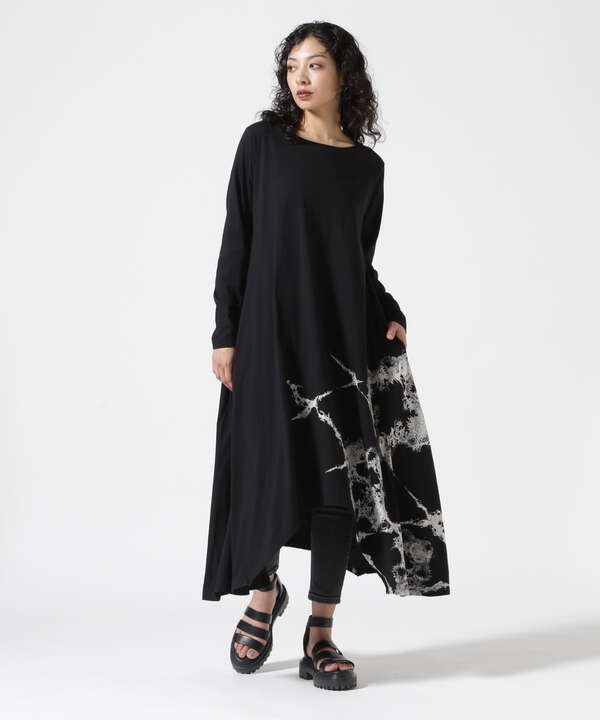 KMRii/ケムリ/Cross ×Magnolia AsymmeMaxi ONE PIECE