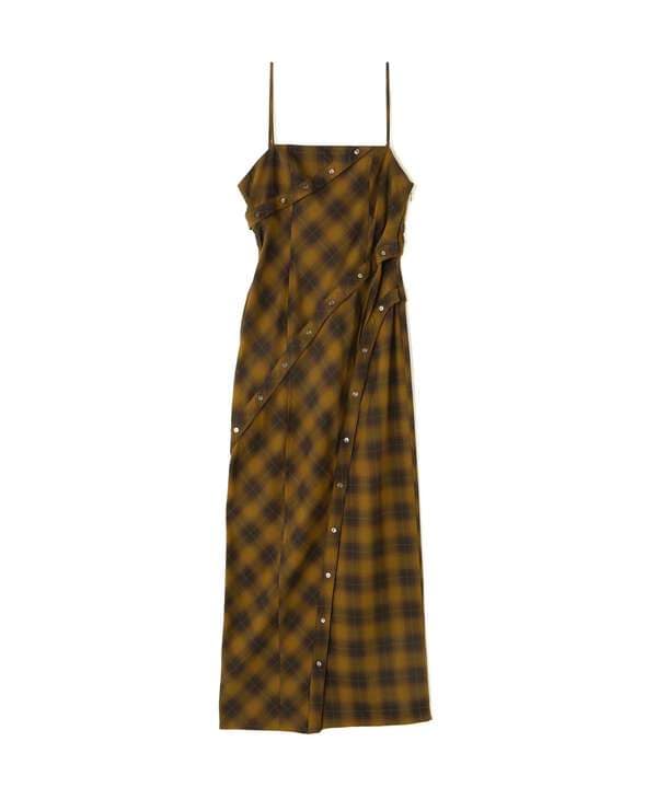 MAISON SPECIAL/Checkered Camisole Maxidresses