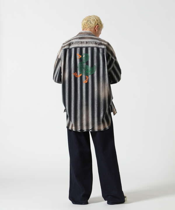 Maison MIHARAYASUHIRO/Vintage Like Stripe Shirt