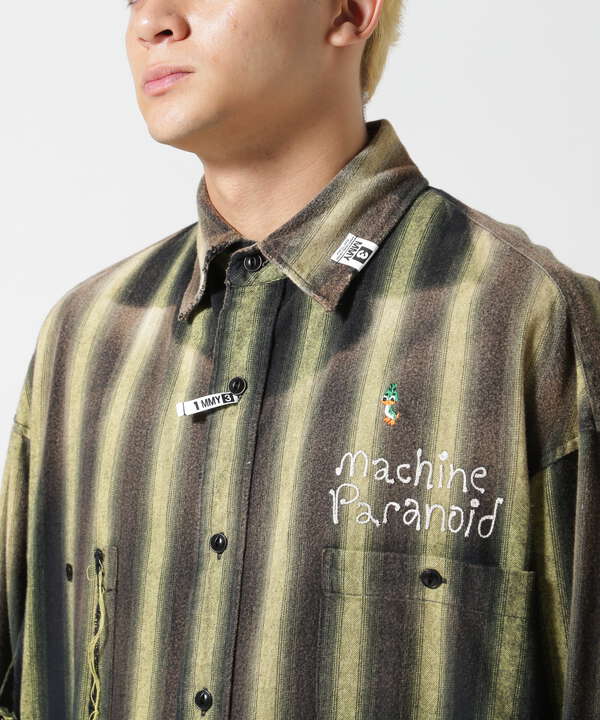 Maison MIHARAYASUHIRO/Vintage Like Stripe Shirt