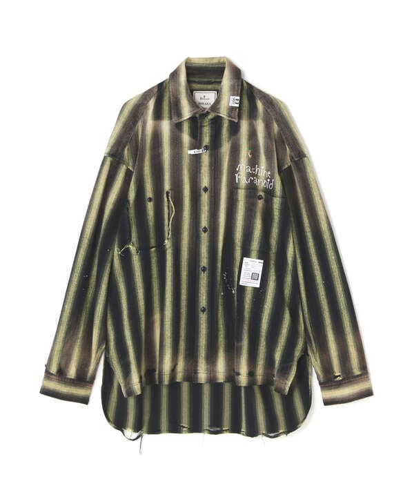 Maison MIHARAYASUHIRO/Vintage Like Stripe Shirt