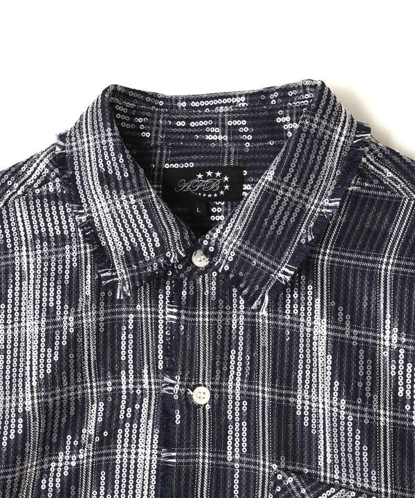 AFB/エーエフビー/別注 SPANGLE SHIRTS