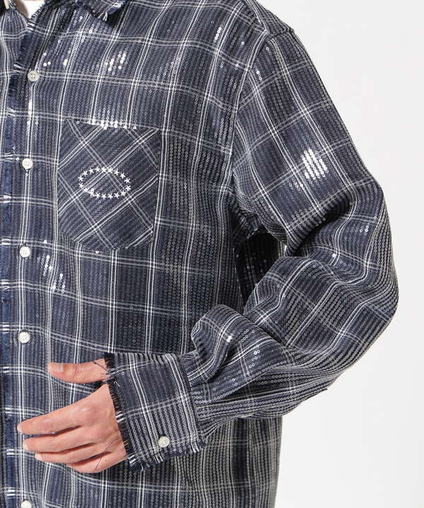 AFB/エーエフビー/別注 SPANGLE SHIRTS