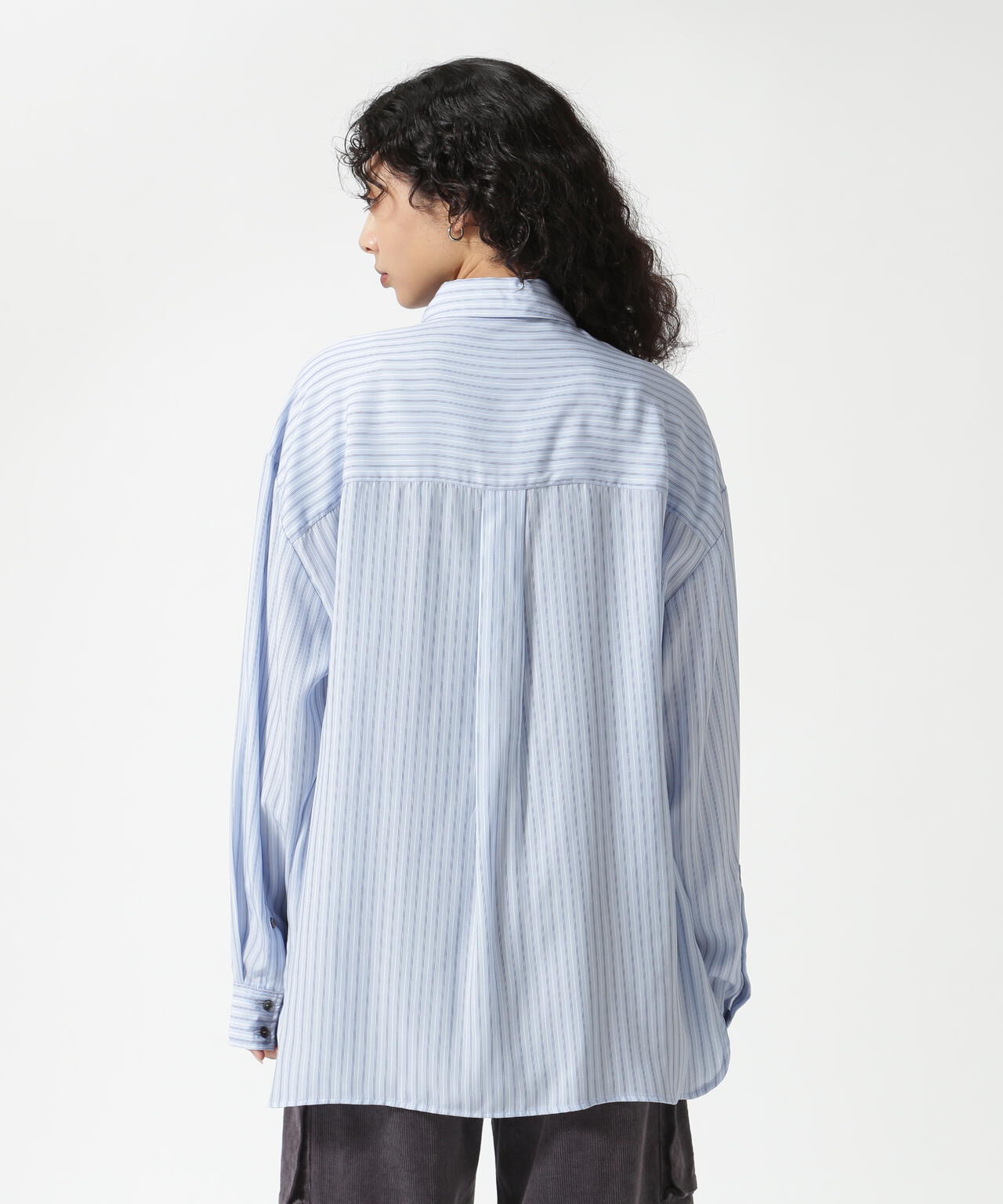 MAISON SPECIAL/メゾンスペシャル/Stripe Tie Shirt