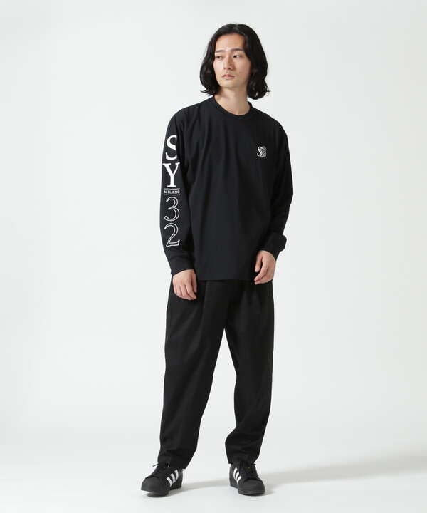 SY32 by SWEET YEARS /エスワイサーティトゥ バイ スィートイヤーズ/MINIYBOLIC MARK LS TEE