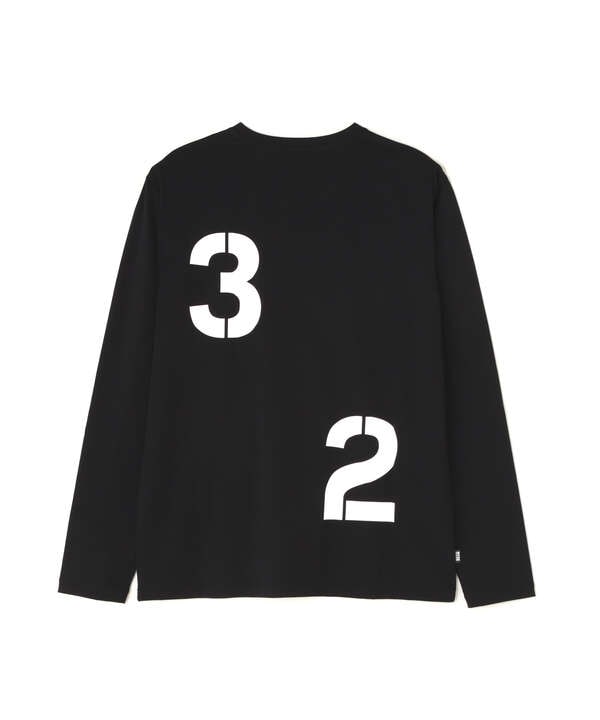 SY32 by SWEET YEARS /エスワイサーティトゥ バイ スィートイヤーズ/STENCIL LOGO LS TEE