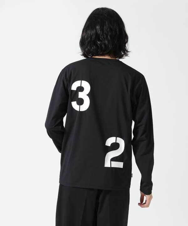 SY32 by SWEET YEARS /エスワイサーティトゥ バイ スィートイヤーズ/STENCIL LOGO LS TEE