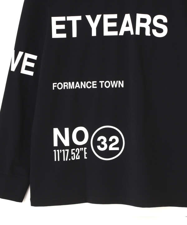 SY32 by SWEET YEARS/SEPARATE GRAPHIC LS TEE