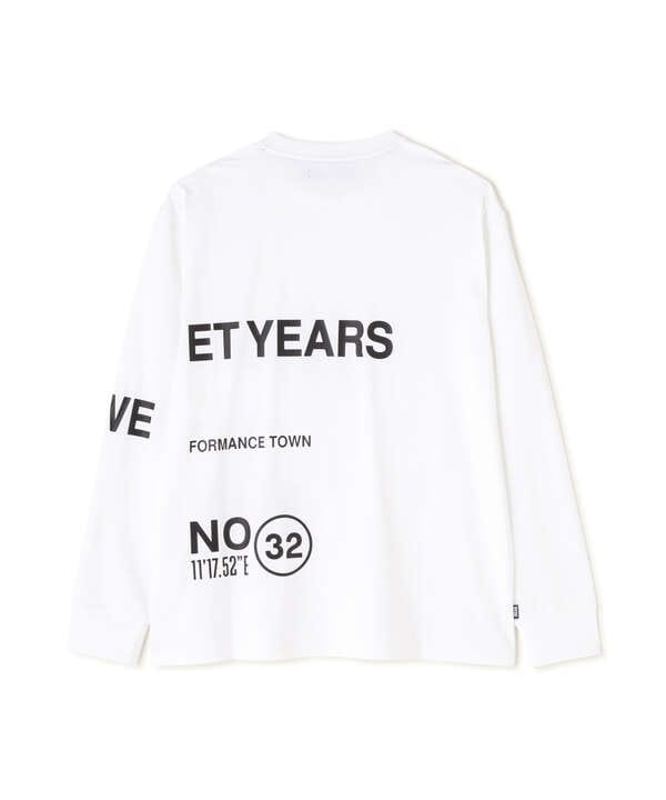 SY32 by SWEET YEARS/SEPARATE GRAPHIC LS TEE