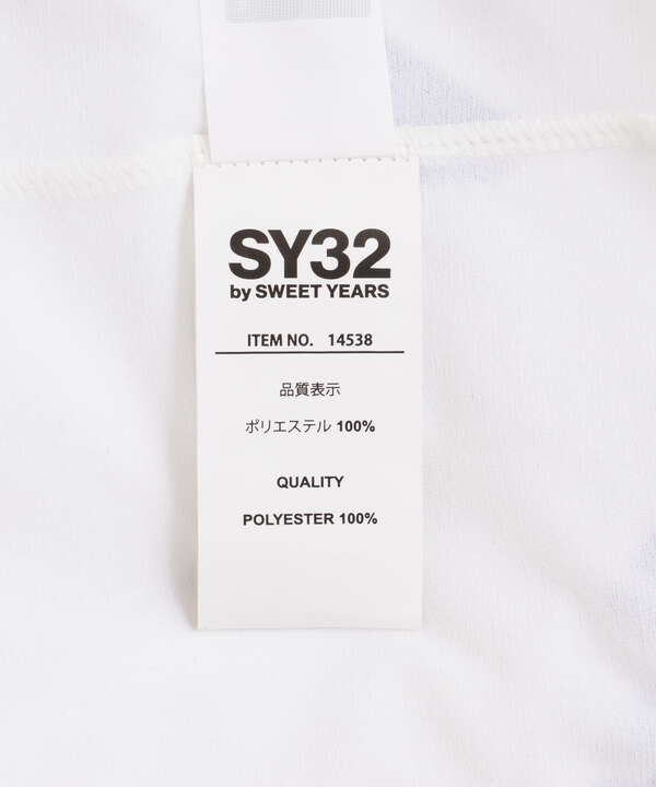 SY32 by SWEET YEARS/SEPARATE GRAPHIC LS TEE