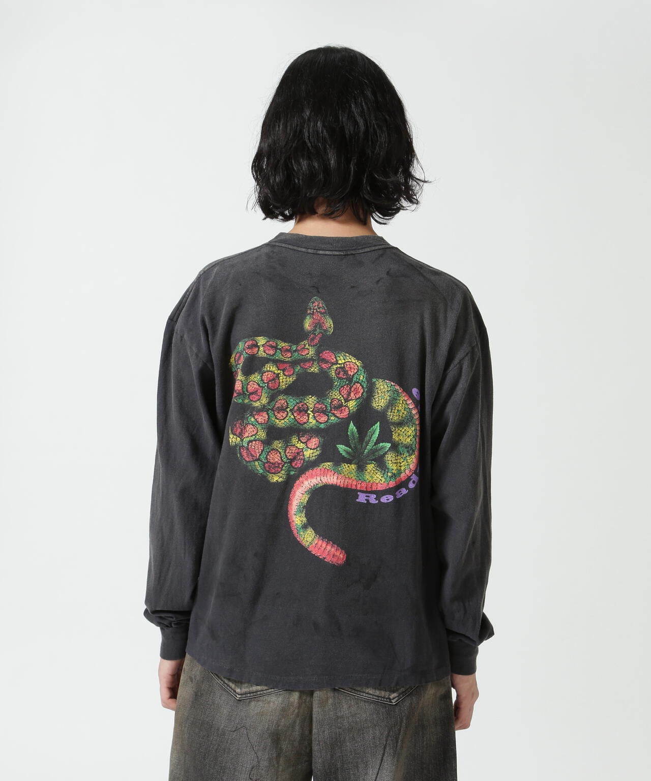 READYMADE/レディーメイド/LS T-SHIRT SNAKE/BLK | ROYAL FLASH ( ロイヤルフラッシュ ) | US  ONLINE STORE（US オンラインストア）