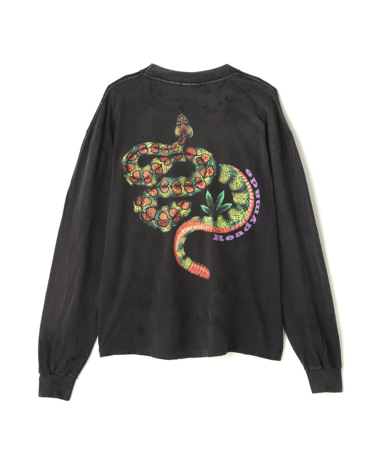 READYMADE/レディーメイド/LS T-SHIRT SNAKE/BLK | ROYAL FLASH ( ロイヤルフラッシュ ) | US  ONLINE STORE（US オンラインストア）