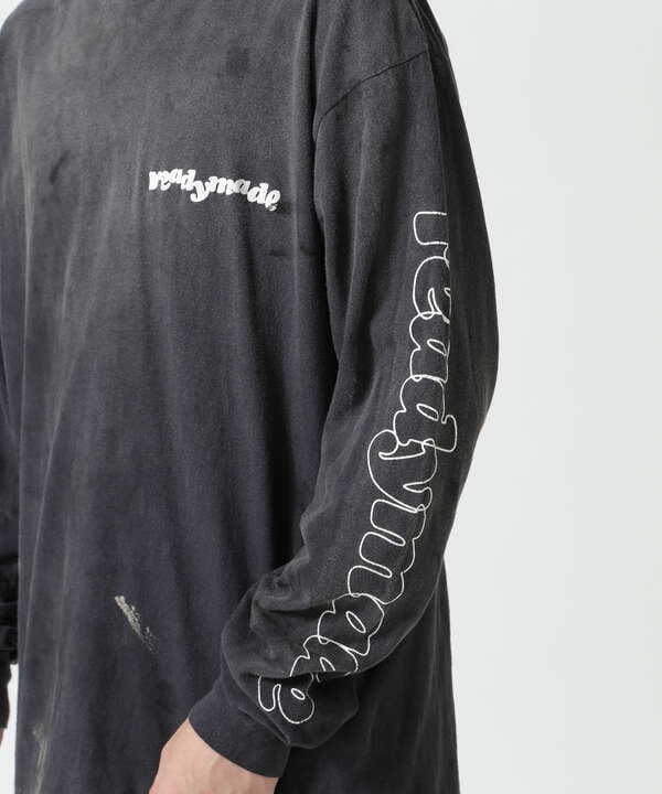 READYMADE/レディーメイド/LS TEE DESTRUCTION/BLK