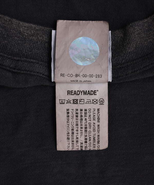 READYMADE/レディーメイド/LS TEE DESTRUCTION/BLK