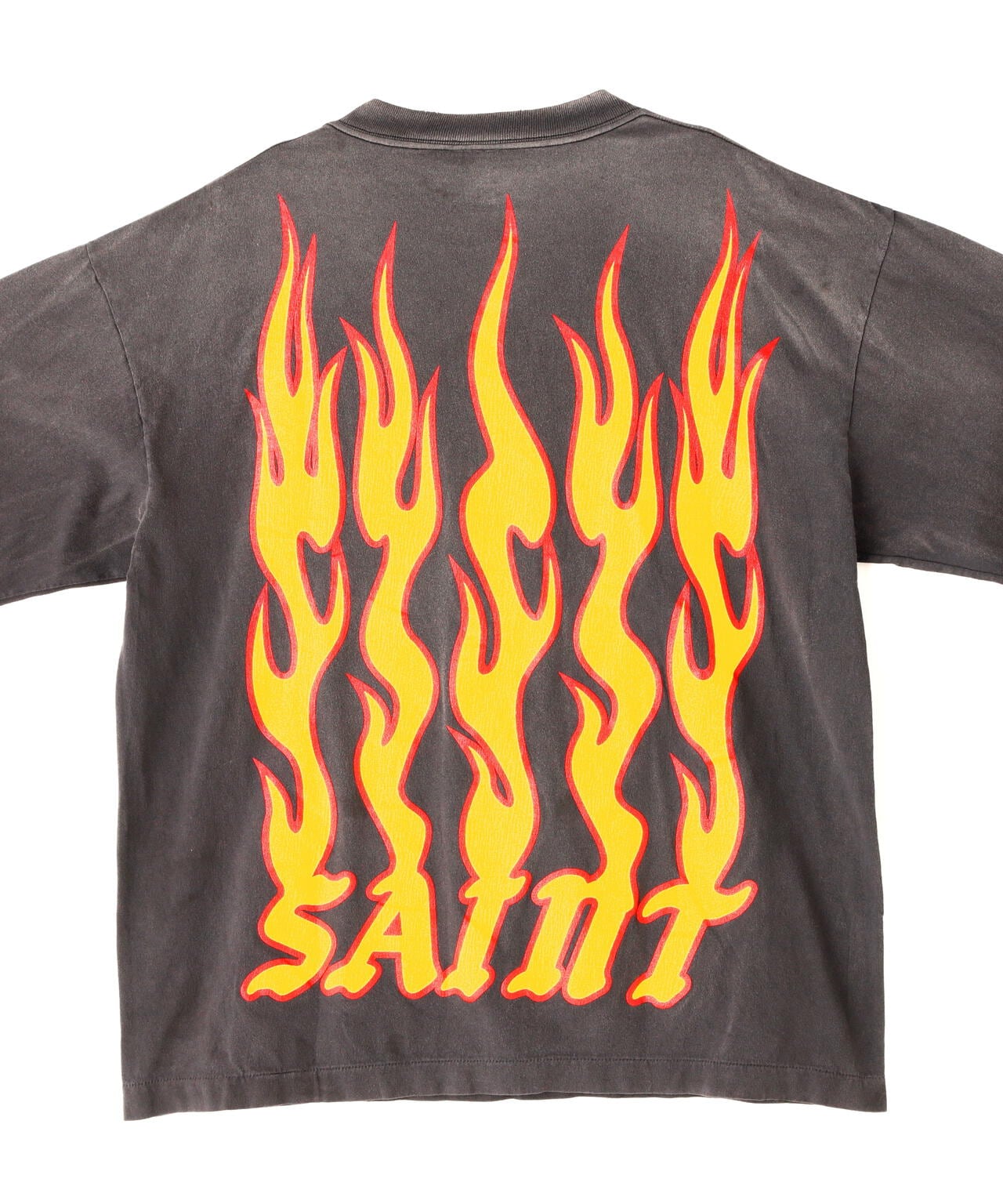 SAINT MICHAEL/セントマイケル/LS TEE/SOUL ON FIRE/BLACK