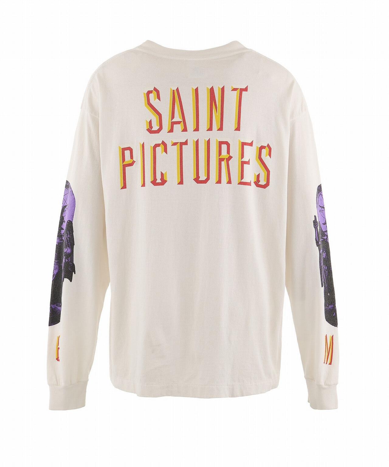 SAINT MICHAEL/セントマイケル/LS TEE/SAINT PICTURES/WHITE