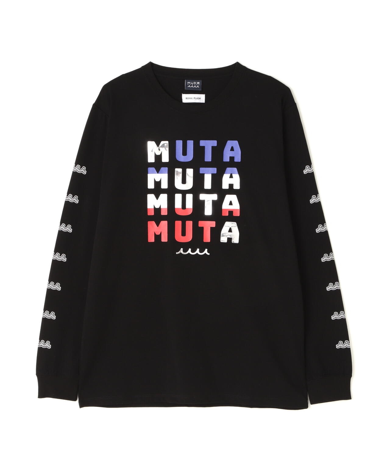 muta MARINE/ムータ マリン/別注Metal mutaプリント LS Tシャツ