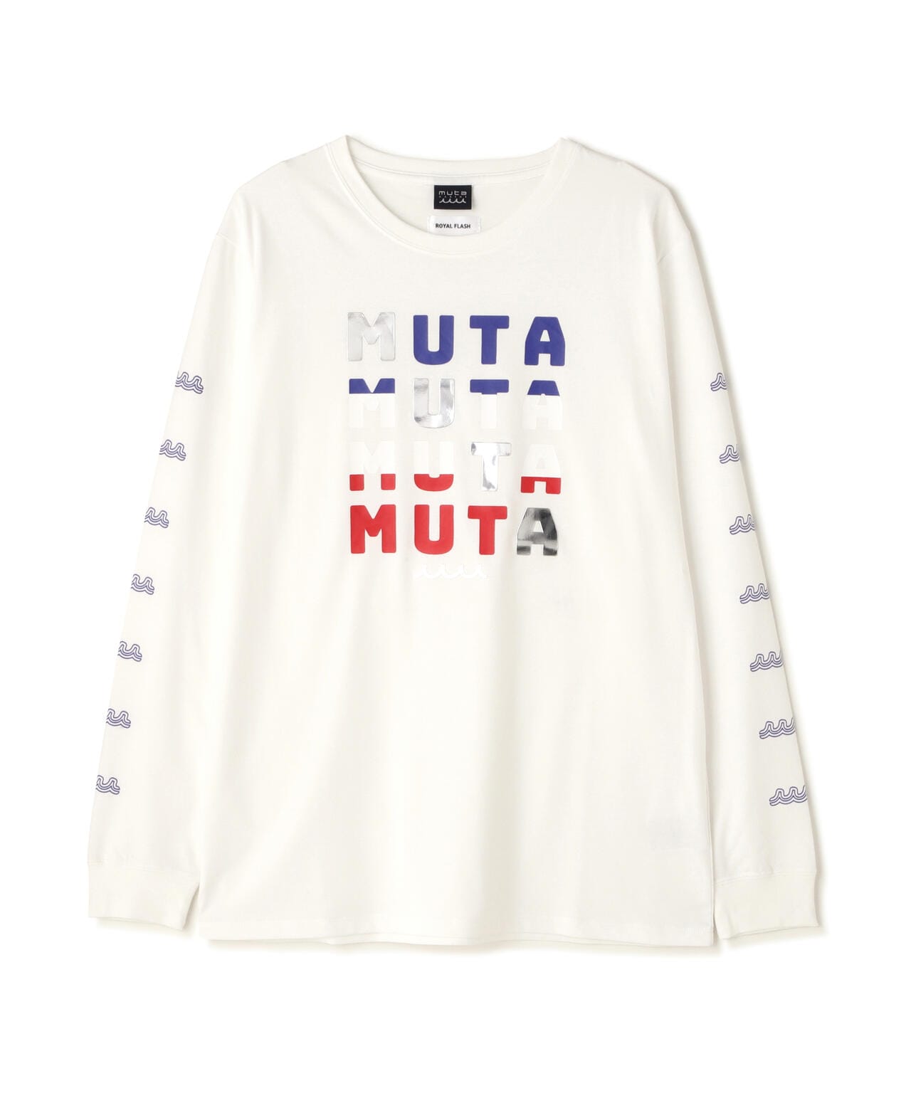 muta MARINE/ムータ マリン/別注Metal mutaプリント LS Tシャツ