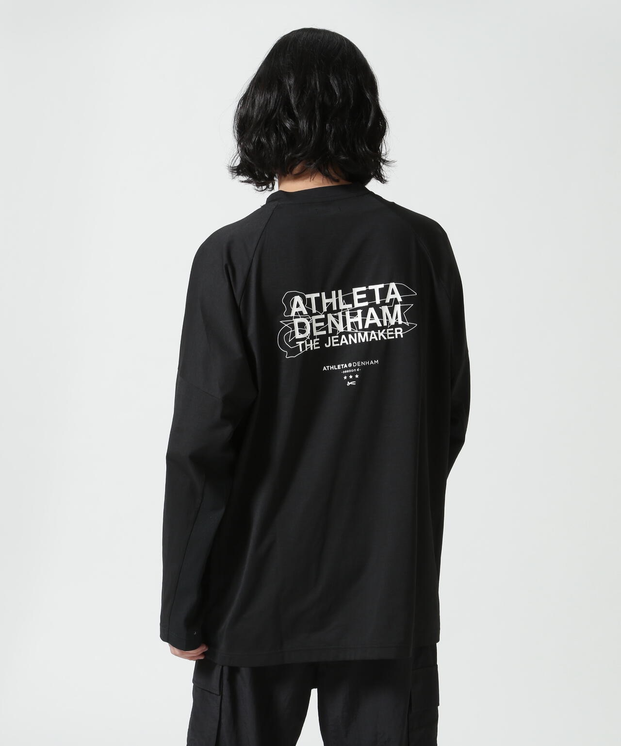 DENHAMxATHLETA/デンハム×アスレタ/COLLABORATION LS TEE