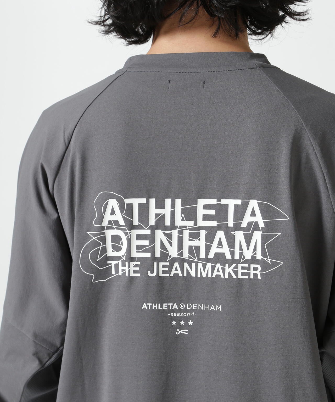 DENHAMxATHLETA/デンハム×アスレタ/COLLABORATION LS TEE