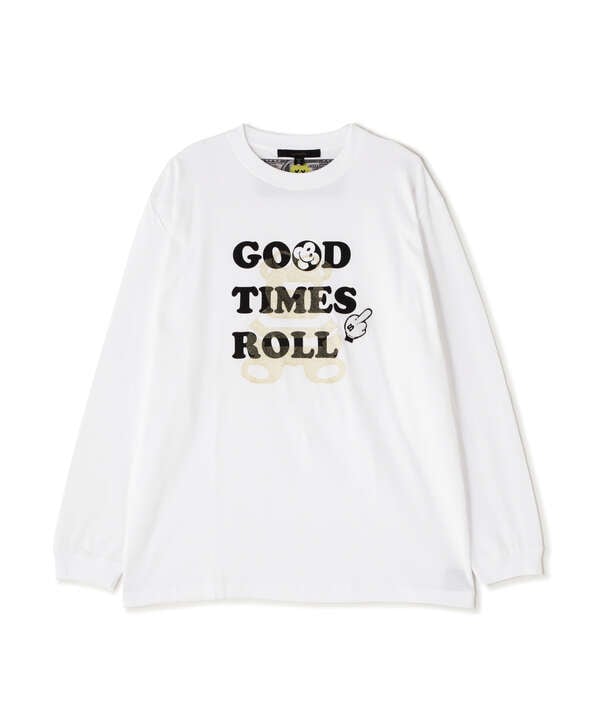 STUD MUFFIN/スタッドマフィン/GOODTIMESROLL グリッターベア LS Tシャツ