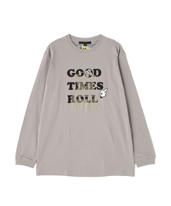 STUD MUFFIN/スタッドマフィン/GOODTIMESROLL グリッターベア LS Tシャツ