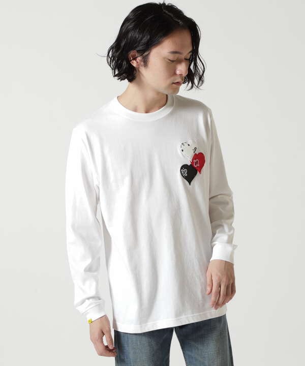 STUD MUFFIN/スタッドマフィン/Heart Bandana L/S Tee