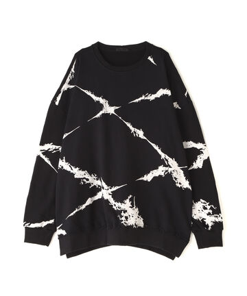 KMRii/ケムリ/Cross Pullover