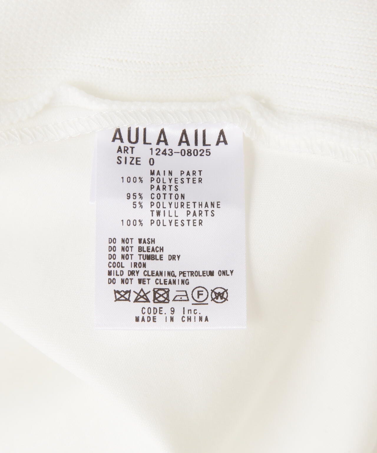 AULA AILA/アウラアイラ/WAU POINT KNIT COMBINATION TOPS