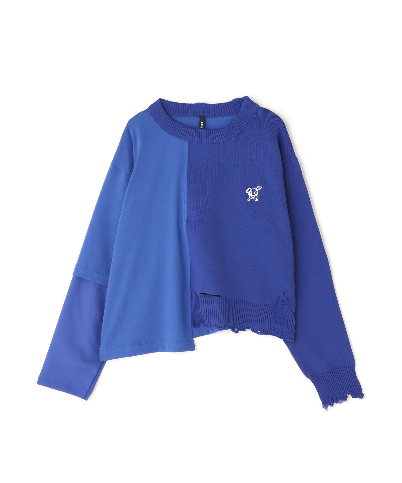 AULA AILA/アウラアイラ/WAU POINT KNIT COMBINATION TOPS