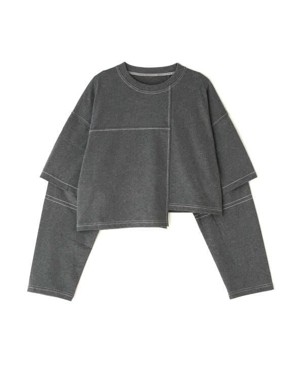 MAISON SPECIAL/メゾンスペシャル/Block Stitch Tops